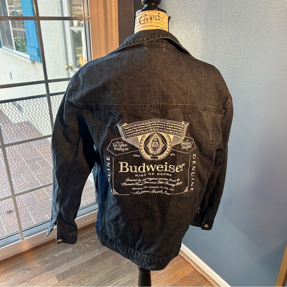 Budweiser by Oliver Logan Trucker Denim Jacket - Picture 2 of 13